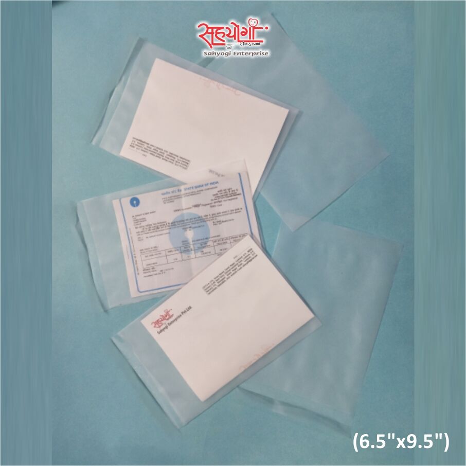 Economy Paper Protector Transparent Plain, Size 6.5"x9.5" - Image 2