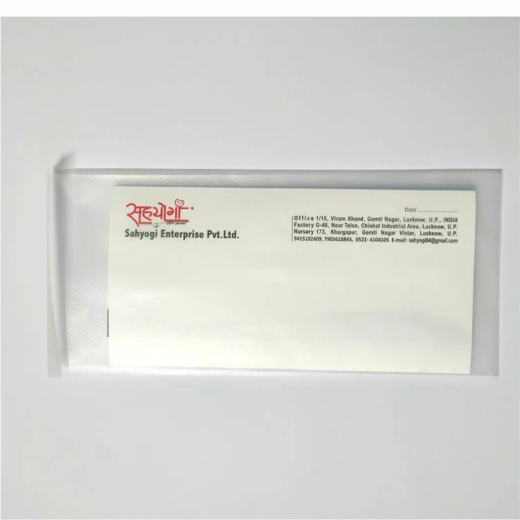 Premium Envelope and Covers Transparent Embossed, 4.5″X9.5″ - Image 3