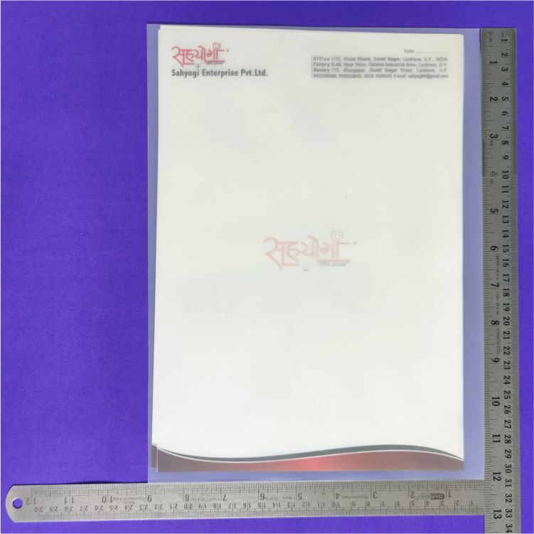 Deluxe L Folder Transparent, Size 9"x12" - Image 7