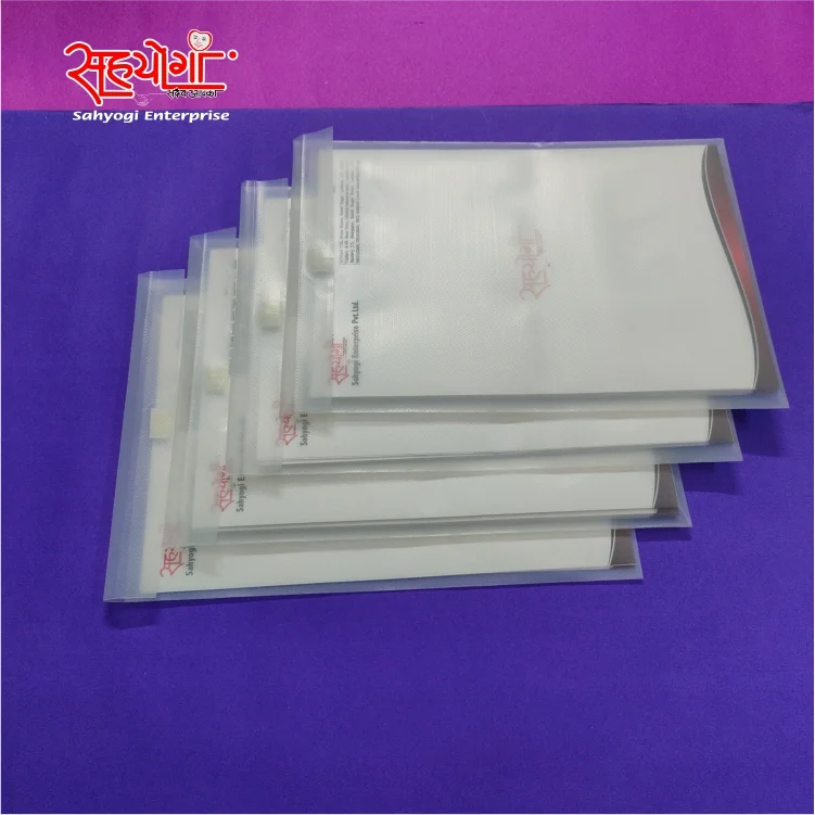 Premium Envelopes and Covers Velcro Transparent Embossed 9″X12″ Covers)img