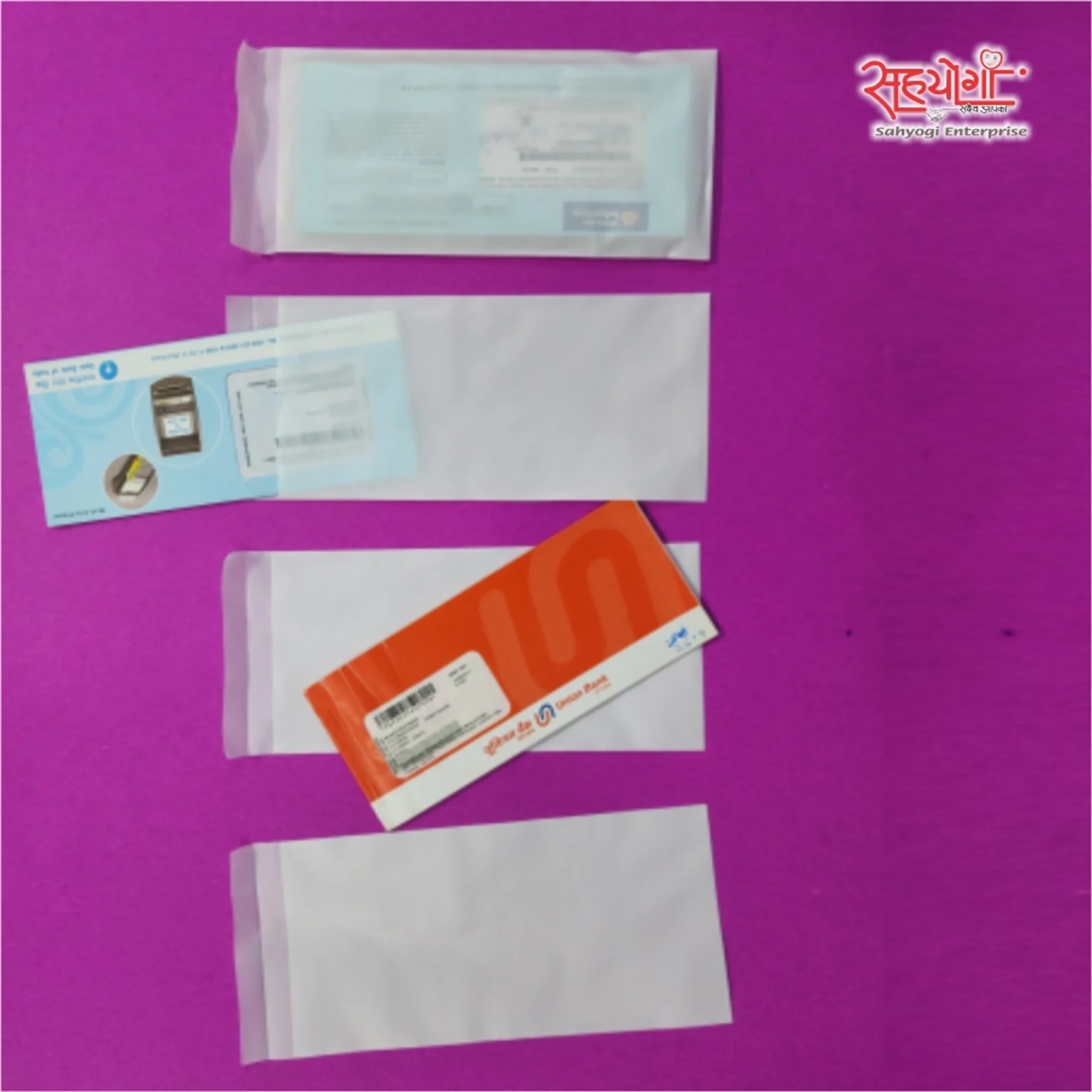 Economy Envelopes & Covers Milky Embossed, Size 4.5"X9.5" - Image 3