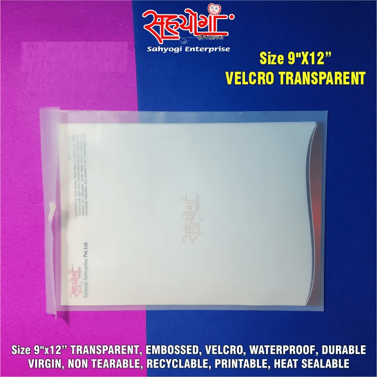 Premium Envelopes and Covers Velcro Transparent, 10″x13.5" - Image 5